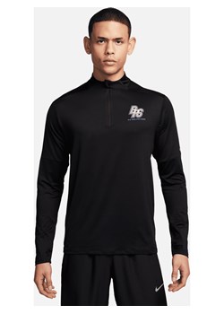 Męska koszulka do biegania z zamkiem 1/2 Dri-FIT Nike Running Energy - Czerń ze sklepu Nike poland w kategorii T-shirty męskie - zdjęcie 169758922