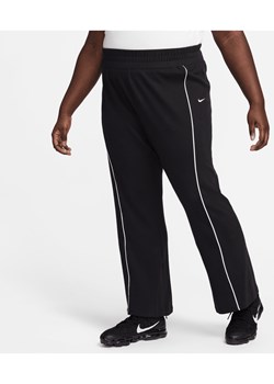 Damskie spodnie z rozcięciami u dołu Nike Sportswear Collection (duże rozmiary) - Czerń ze sklepu Nike poland w kategorii Spodnie damskie - zdjęcie 169759161