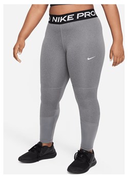 Legginsy dla dużych dzieci (dziewcząt) Nike Pro Dri-FIT (szerszy rozmiar) - Szary ze sklepu Nike poland w kategorii Spodnie dziewczęce - zdjęcie 169759244