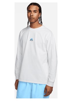Męski T-shirt z długim rękawem Nike ACG „Lungs” - Biel ze sklepu Nike poland w kategorii T-shirty męskie - zdjęcie 169759270