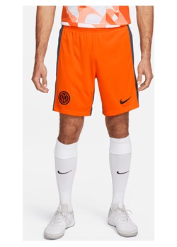 Męskie spodenki piłkarskie Nike Dri-FIT Inter Mediolan Stadium 2023/24 (wersja trzecia) - Pomarańczowy ze sklepu Nike poland w kategorii Spodenki męskie - zdjęcie 169759391