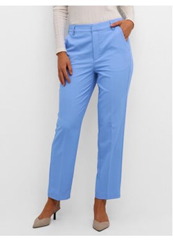 Kaffe Spodnie materiałowe Sakura 10507770 Niebieski Regular Fit ze sklepu MODIVO w kategorii Spodnie damskie - zdjęcie 169774914