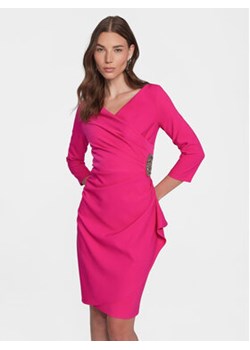 Joseph Ribkoff Sukienka koktajlowa 241705 Różowy Slim Fit ze sklepu MODIVO w kategorii Sukienki - zdjęcie 169776342
