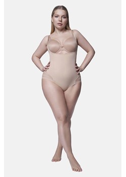 Damskie modelujące beżowe body marki Julimex ze sklepu 5.10.15 w kategorii Body damskie - zdjęcie 169782703