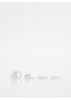 Reserved - Zestaw posrebrzanych pierścionków - srebrny ze sklepu Reserved w kategorii Pierścionki - zdjęcie 169783883