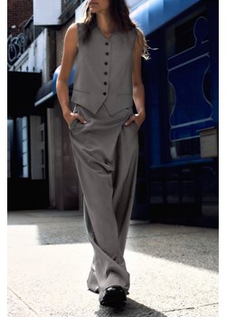 Spodnie ZARMELA GREY ze sklepu Ivet Shop w kategorii Spodnie damskie - zdjęcie 169784380