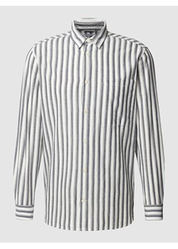 Koszula casualowa o kroju regular fit z listwą guzikową ze sklepu Peek&Cloppenburg  w kategorii Koszule męskie - zdjęcie 169784441