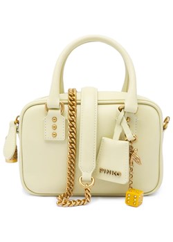 Pinko Skórzana torebka na ramię BOWLING ze sklepu Gomez Fashion Store w kategorii Kopertówki - zdjęcie 169784640