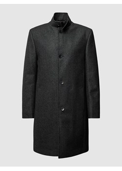 Płaszcz z mieszanki wełny ze stójką ze sklepu Peek&Cloppenburg  w kategorii Płaszcze męskie - zdjęcie 169788151