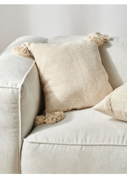 Sinsay - Poszewka na poduszkę - kremowy ze sklepu Sinsay w kategorii Poszewki na poduszki - zdjęcie 169790773