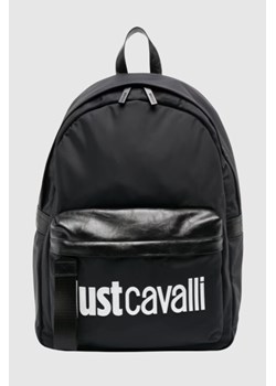 JUST CAVALLI Czarny plecak Range Institutional Logo ze sklepu outfit.pl w kategorii Plecaki - zdjęcie 169792172