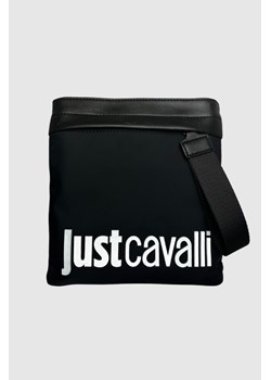 JUST CAVALLI Czarna torba Range Institutional Logosketch 3 ze sklepu outfit.pl w kategorii Saszetki - zdjęcie 169792250