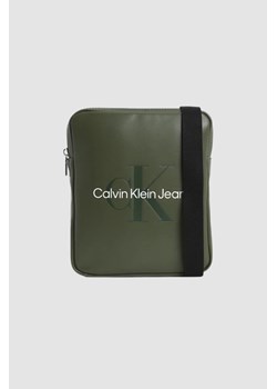CALVIN KLEIN Zielona męska torba ze sklepu outfit.pl w kategorii Torby męskie - zdjęcie 169792284