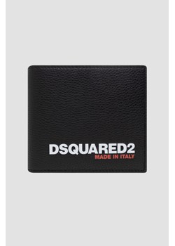 DSQUARED2 Czarny portfel skórzany ze sklepu outfit.pl w kategorii Portfele męskie - zdjęcie 169792342