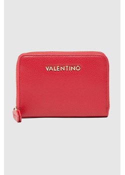 VALENTINO Zestaw czerwony portfel damski z lusterkiem ze sklepu outfit.pl w kategorii Portfele damskie - zdjęcie 169792372