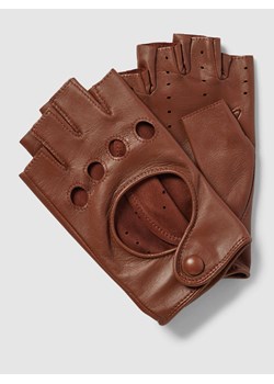 Rękawiczki skórzane bez palców model ‘Florenz’ ze sklepu Peek&Cloppenburg  w kategorii Rękawiczki damskie - zdjęcie 169794711