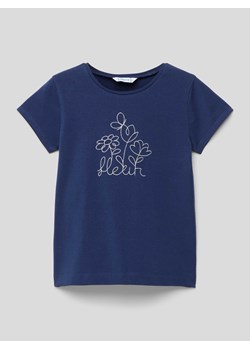 T-shirt z nadrukowanym motywem ze sklepu Peek&Cloppenburg  w kategorii Bluzki dziewczęce - zdjęcie 169794723