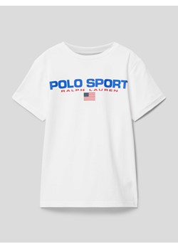 T-shirt z efektem melanżu ze sklepu Peek&Cloppenburg  w kategorii T-shirty chłopięce - zdjęcie 169794741