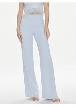 TWINSET Spodnie materiałowe 241TP2171 Niebieski Relaxed Fit ze sklepu MODIVO w kategorii Spodnie damskie - zdjęcie 169800123