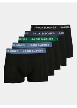 Jack&Jones Komplet 5 par bokserek 12254366 Czarny ze sklepu MODIVO w kategorii Majtki męskie - zdjęcie 169800472