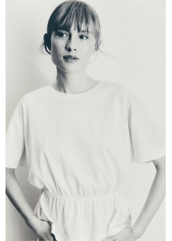 H & M - Top z wiązanym detalem - Biały ze sklepu H&M w kategorii Bluzki damskie - zdjęcie 169800971