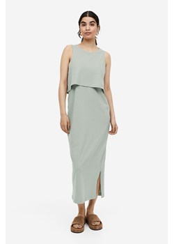 H & M - MAMA Sukienka Before & After - Zielony ze sklepu H&M w kategorii Sukienki ciążowe - zdjęcie 169801152
