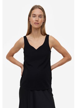 H & M - MAMA Koszulka w prążki - Czarny ze sklepu H&M w kategorii Bluzki ciążowe - zdjęcie 169801261