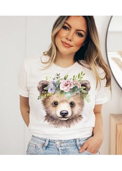 Koszulka damska z nadrukiem zwierzaka animals102 ze sklepu Time For Fashion w kategorii Bluzki damskie - zdjęcie 169803532