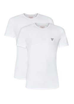 t-shirt męskie guess u97g02 k6yw1 biały ze sklepu Royal Shop w kategorii T-shirty męskie - zdjęcie 169804022