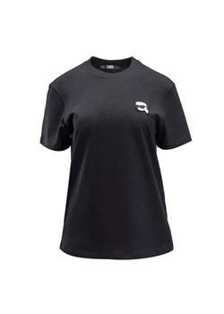 t-shirt damski karl lagerfeld 236w1701 czarny ze sklepu Royal Shop w kategorii Bluzki damskie - zdjęcie 169804060