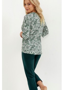 Piżama damska z bawełny Cana zielona 249 ze sklepu piubiu_pl w kategorii Piżamy damskie - zdjęcie 169804130