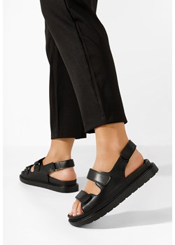 Czarne sandały damskie Briane ze sklepu Zapatos w kategorii Sandały damskie - zdjęcie 169804223