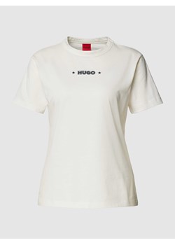 T-shirt z nadrukiem z logo model ‘Damacia’ ze sklepu Peek&Cloppenburg  w kategorii Bluzki damskie - zdjęcie 169806750