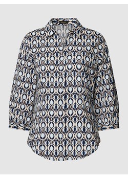 Bluzka koszulowa z wzorem na całej powierzchni ze sklepu Peek&Cloppenburg  w kategorii Koszule damskie - zdjęcie 169806792