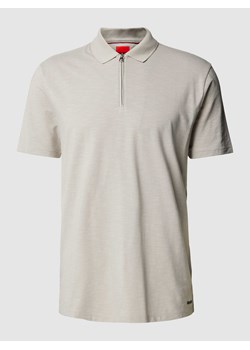 Koszulka polo z krótkim zamkiem błyskawicznym model ‘Dekok’ ze sklepu Peek&Cloppenburg  w kategorii T-shirty męskie - zdjęcie 169806893