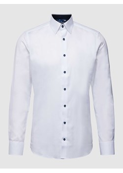 Koszula biznesowa o kroju body fit z kołnierzykiem typu kent  model ‘New York'’ ze sklepu Peek&Cloppenburg  w kategorii Koszule męskie - zdjęcie 169807010