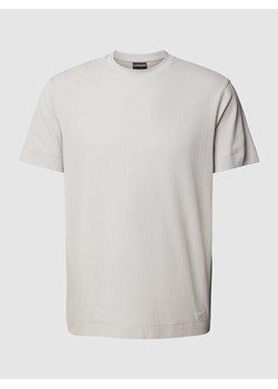T-shirt z drobno fakturowanym wzorem ze sklepu Peek&Cloppenburg  w kategorii T-shirty męskie - zdjęcie 169807041