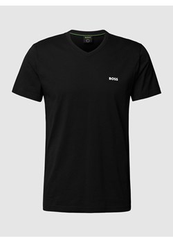 T-shirt z nadrukiem z logo model 'Tee' ze sklepu Peek&Cloppenburg  w kategorii T-shirty męskie - zdjęcie 169807132