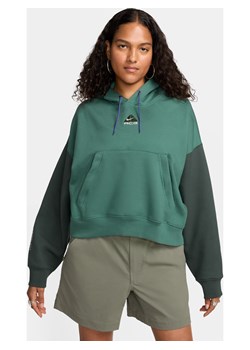 Damska dzianinowa bluza z kapturem Nike ACG Therma-FIT „Tuff Knit” - Zieleń ze sklepu Nike poland w kategorii Bluzy damskie - zdjęcie 169808213