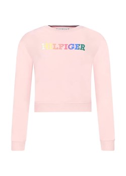 Tommy Hilfiger Bluza MONOTYPE SWEATSHIRT | Loose fit ze sklepu Gomez Fashion Store w kategorii Bluzy dziewczęce - zdjęcie 169810930