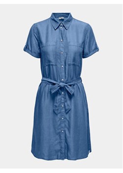 JDY Sukienka koszulowa Jasper 15312440 Niebieski Regular Fit ze sklepu MODIVO w kategorii Sukienki - zdjęcie 169812994