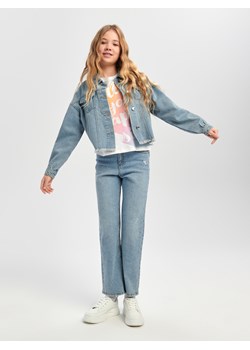Sinsay - Kurtka jeansowa - niebieski ze sklepu Sinsay w kategorii Kurtki dziewczęce - zdjęcie 169813653