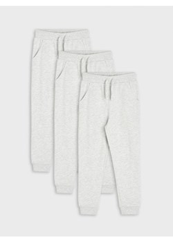 Sinsay - Spodnie dresowe jogger 3 pack - szary ze sklepu Sinsay w kategorii Spodnie chłopięce - zdjęcie 169813904