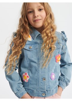 Sinsay - Kurtka jeansowa - niebieski ze sklepu Sinsay w kategorii Kurtki dziewczęce - zdjęcie 169813923