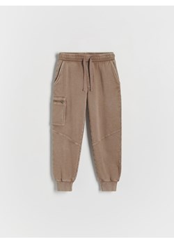 Reserved - Spodnie jogger - brązowy ze sklepu Reserved w kategorii Spodnie chłopięce - zdjęcie 169816854