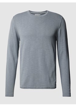 Bluzka z długim rękawem i detalem z logo ze sklepu Peek&Cloppenburg  w kategorii Swetry męskie - zdjęcie 169818091