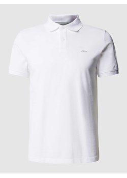 Koszulka polo z wyhaftowanym logo ze sklepu Peek&Cloppenburg  w kategorii T-shirty męskie - zdjęcie 169818201