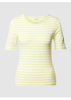 T-shirt o kroju slim fit z wzorem w paski ze sklepu Peek&Cloppenburg  w kategorii Bluzki damskie - zdjęcie 169818390
