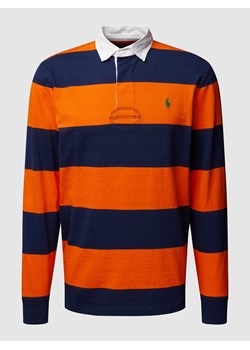 Bluzka o kroju classic fit z długim rękawem i wzorem w paski ze sklepu Peek&Cloppenburg  w kategorii T-shirty męskie - zdjęcie 169818484