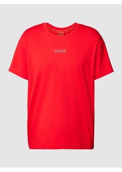 T-shirt o kroju oversized z nadrukiem z logo model ‘Linked’ ze sklepu Peek&Cloppenburg  w kategorii T-shirty męskie - zdjęcie 169818550